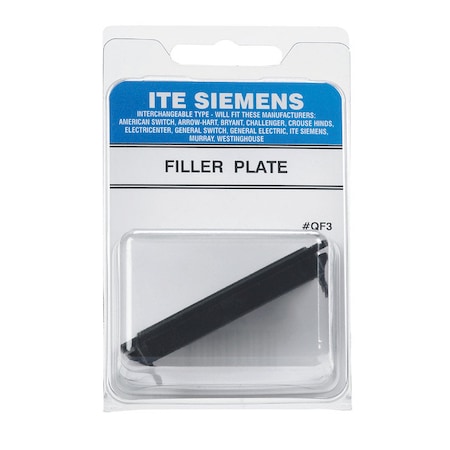 Connecticut Electric Filler Plate Siemens VPKQF3